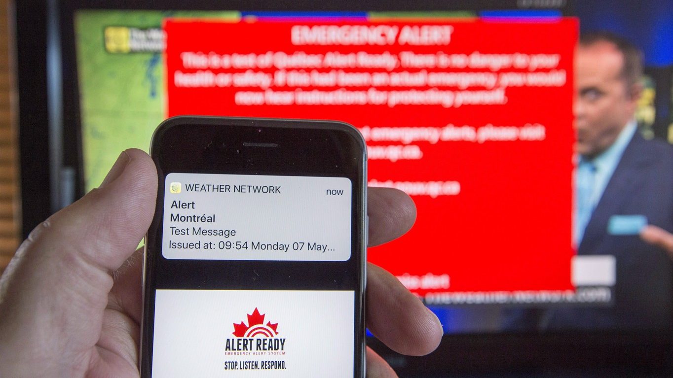 Alert Ready to test emergency system on devices across Canada