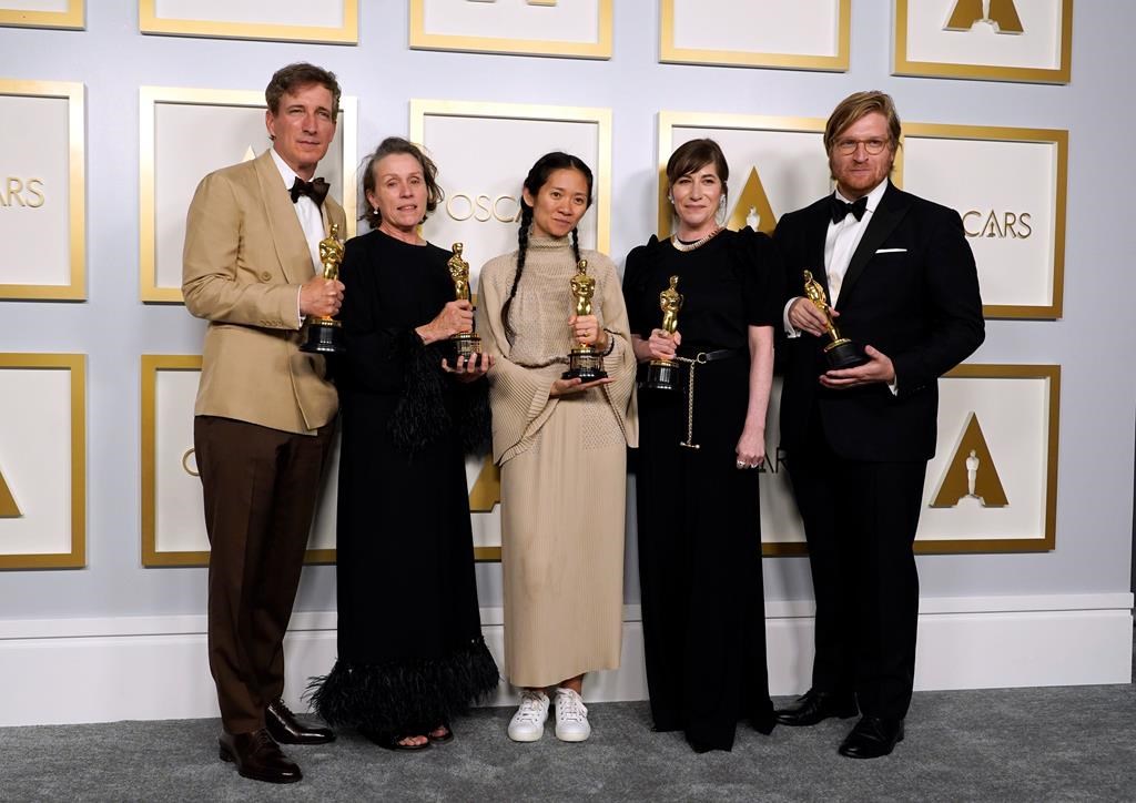 Frances McDormand a double Oscar winner for 'Nomadland'