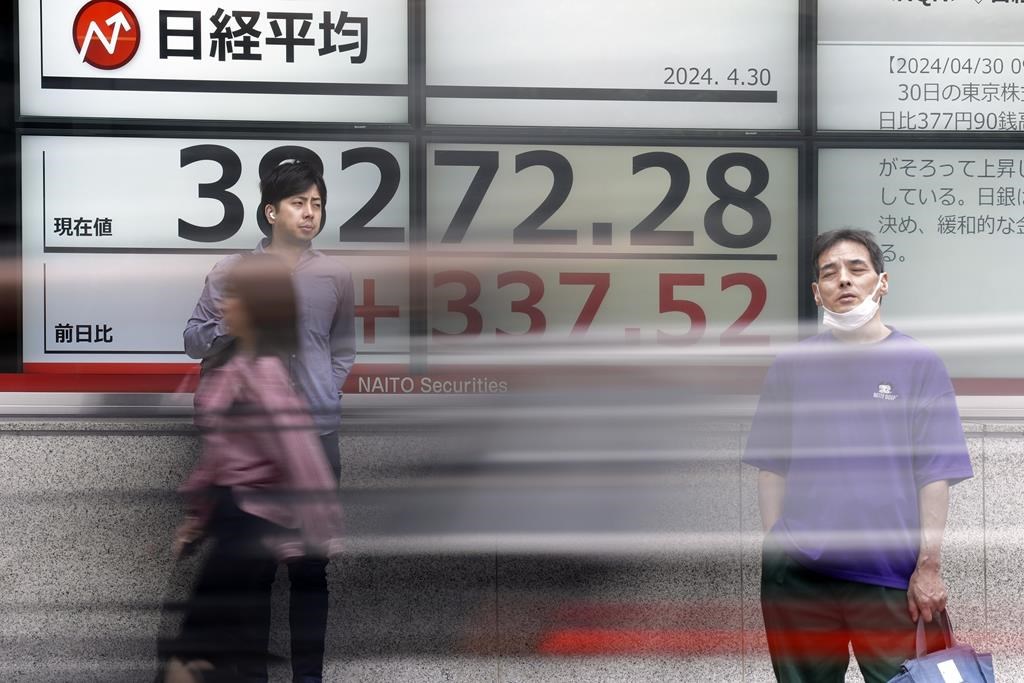 Stock market today Asian shares mostly rise to start a week full of